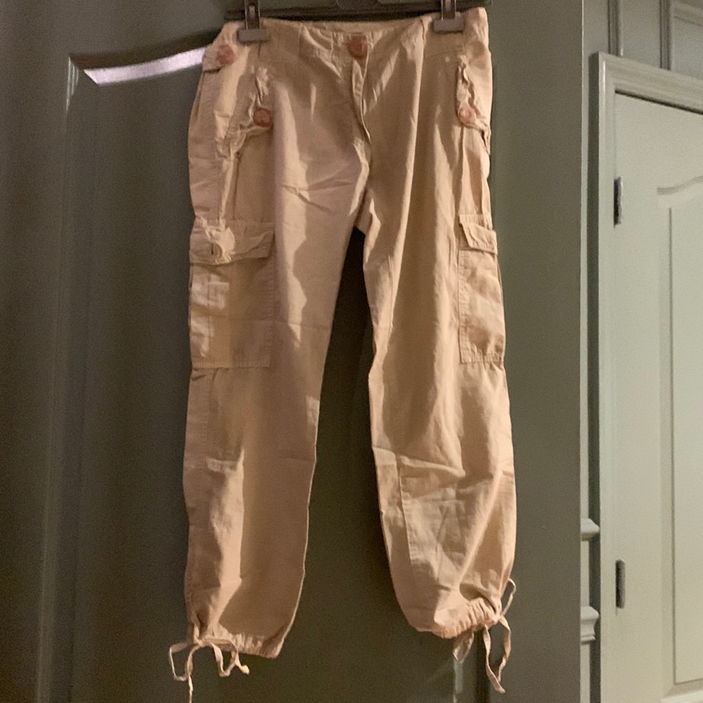 Sanctuary size XS stone color tie slacks